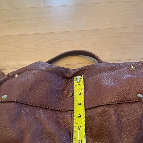 Danier Brown Leather Shoulder Bag - Picture 10 of 10